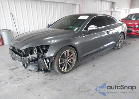 2018 Audi S5 3.0T Premium Plus из США, поврежденный, VIN WAUP4AF53JA002796